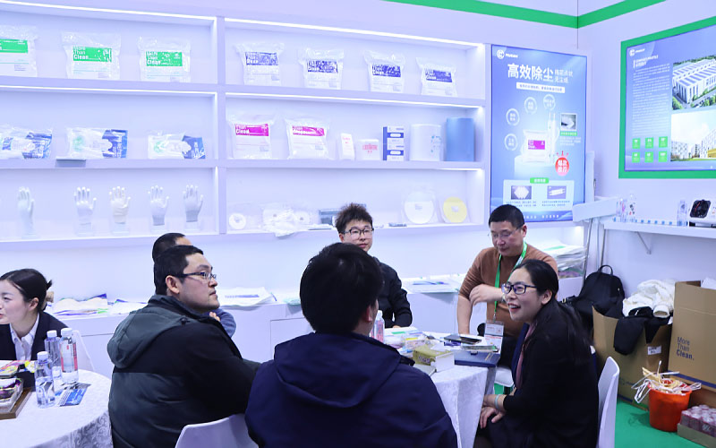 SEMICON CHINA 2024展会现场火热，我司无尘洁净产品受瞩目